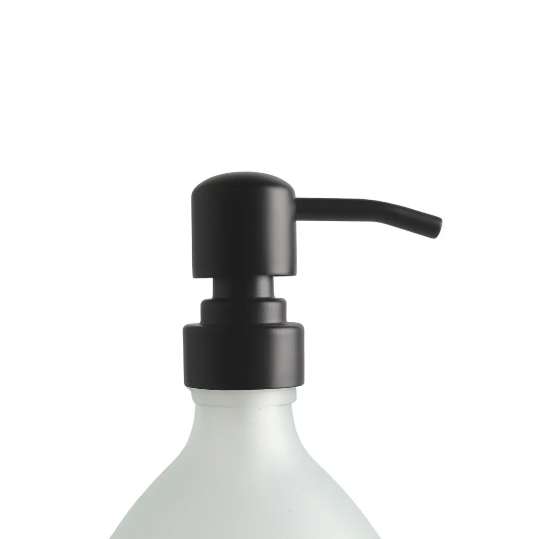 Gold Wall Bracket & Frosted White Glass Dispenser Set - Image 5