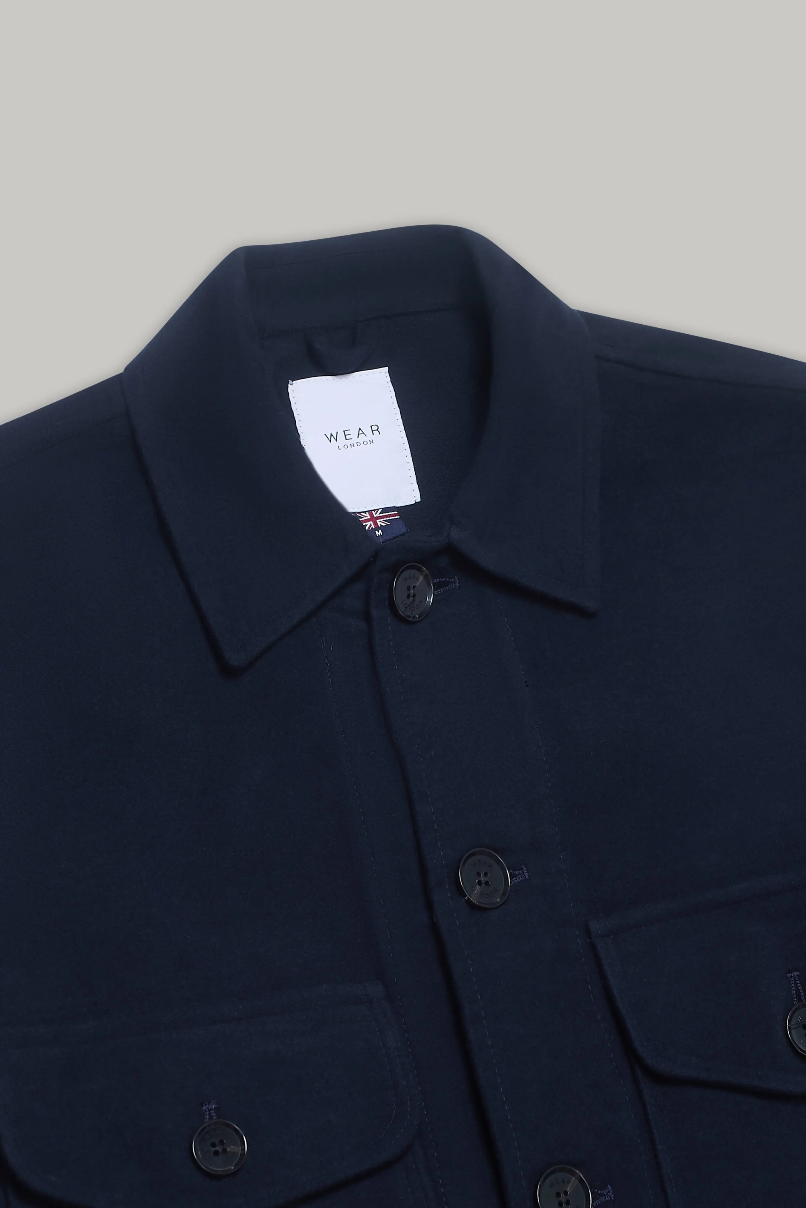 Goring Jacket - Navy Moleskin - Image 3
