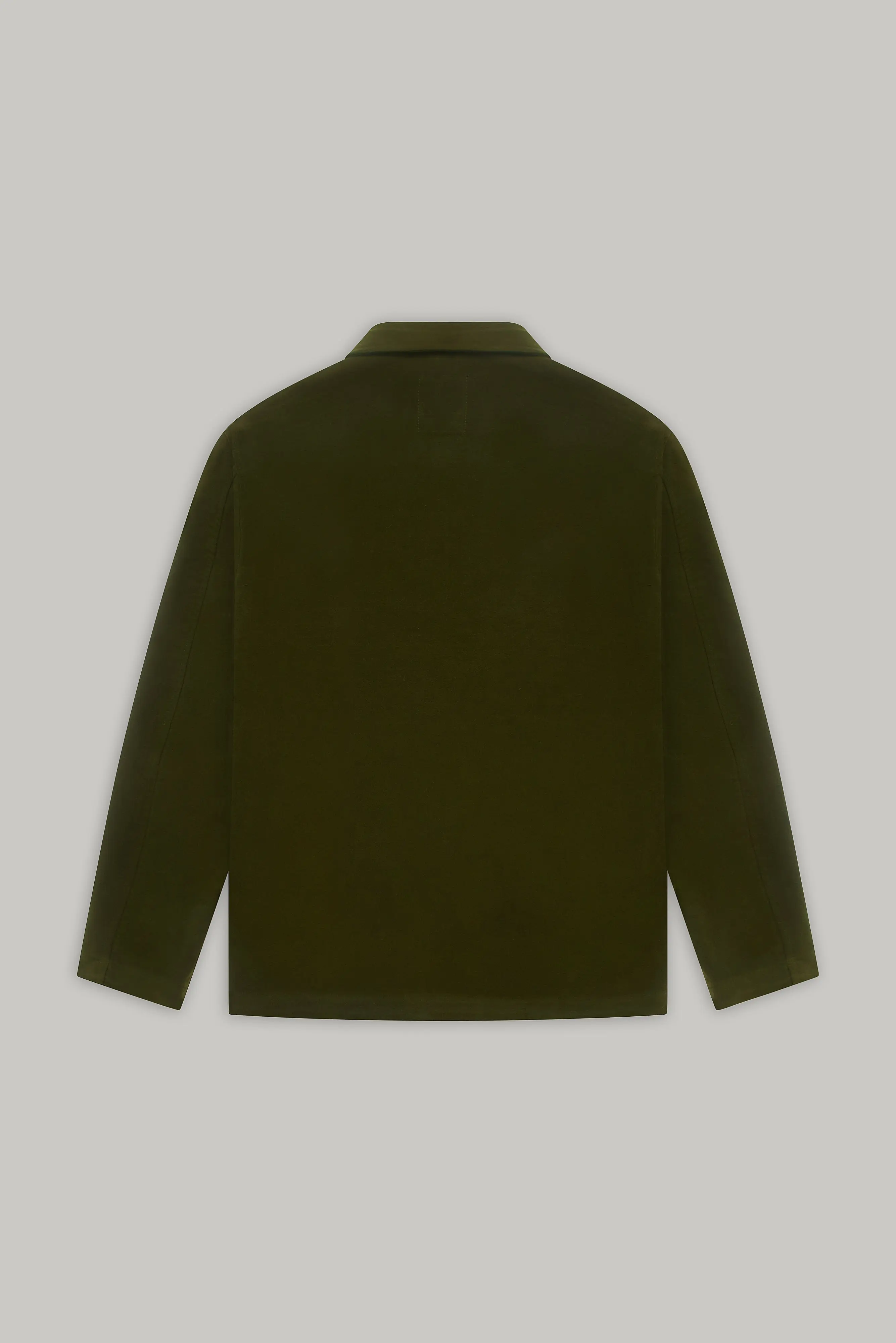 Goring Jacket - Olive Moleskin - Image 4