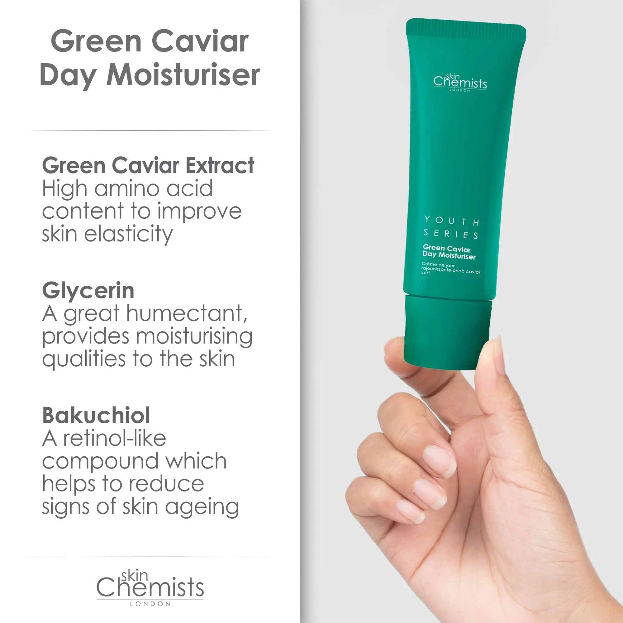 Green Caviar Day Moisturiser 50ml - Image 4