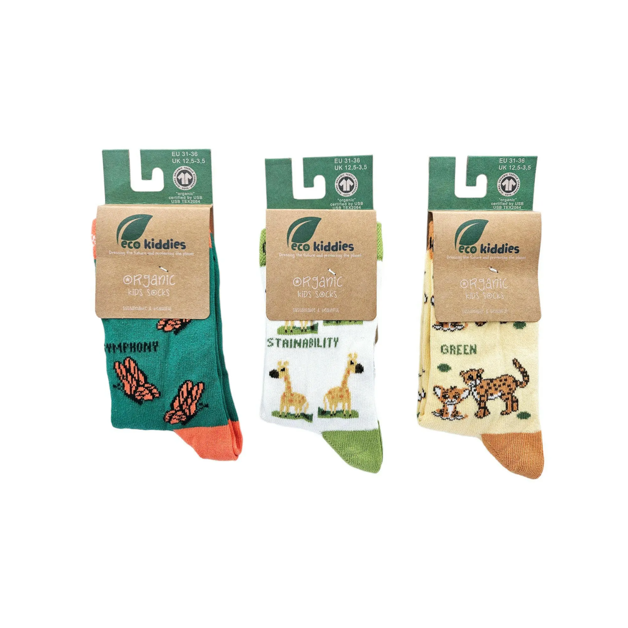 Green Guardians Organic Cotton Kids Socks Bundle - Image 6