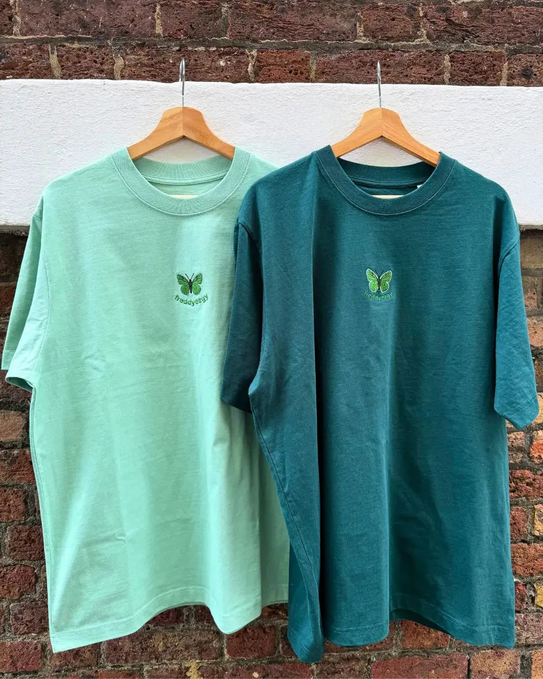 Green Hairstreak Butterfly T-Shirt - Butterfly - Unisex Relaxed Fit - Image 5