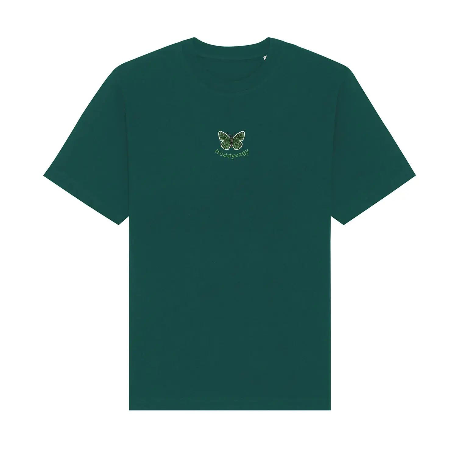 Green Hairstreak Butterfly T-Shirt - Butterfly - Unisex Relaxed Fit - Image 7