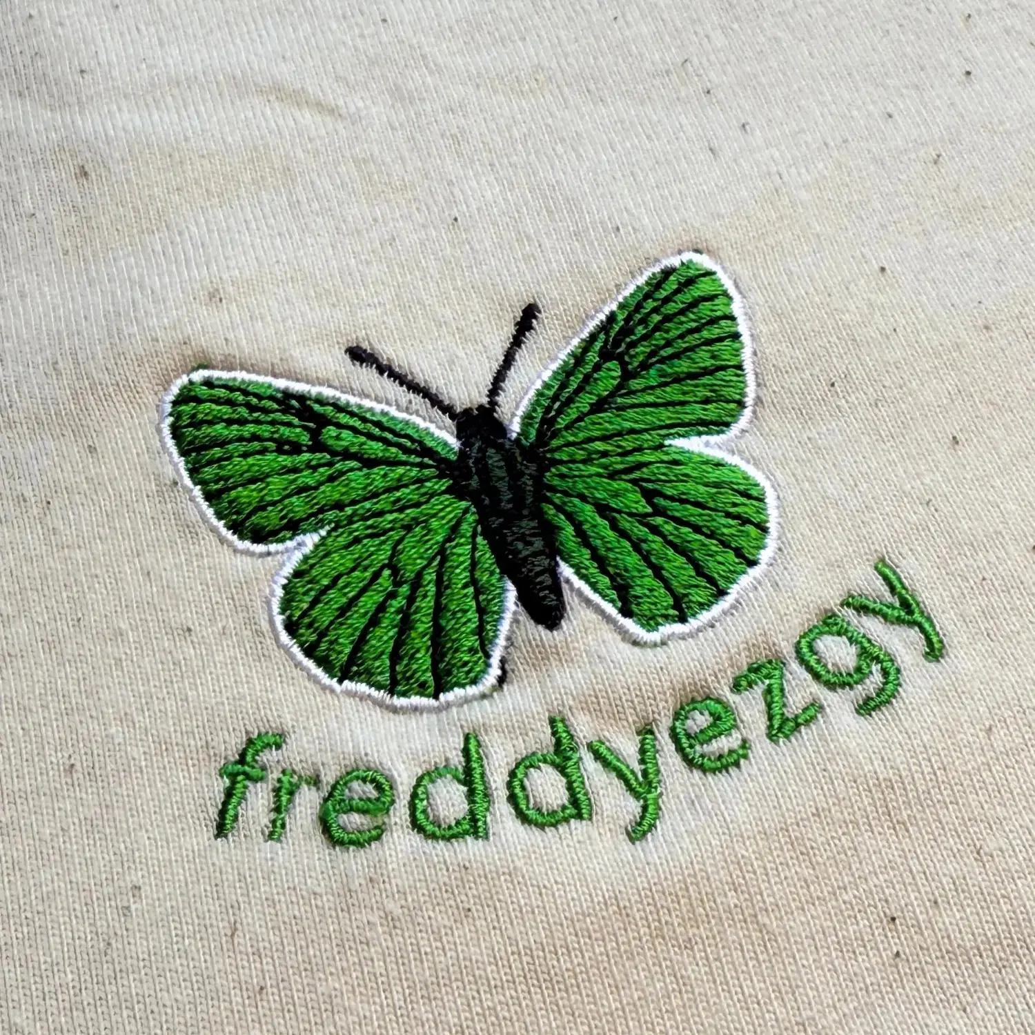 Green Hairstreak Butterfly T-Shirt - Butterfly - Unisex Relaxed Fit - Image 8