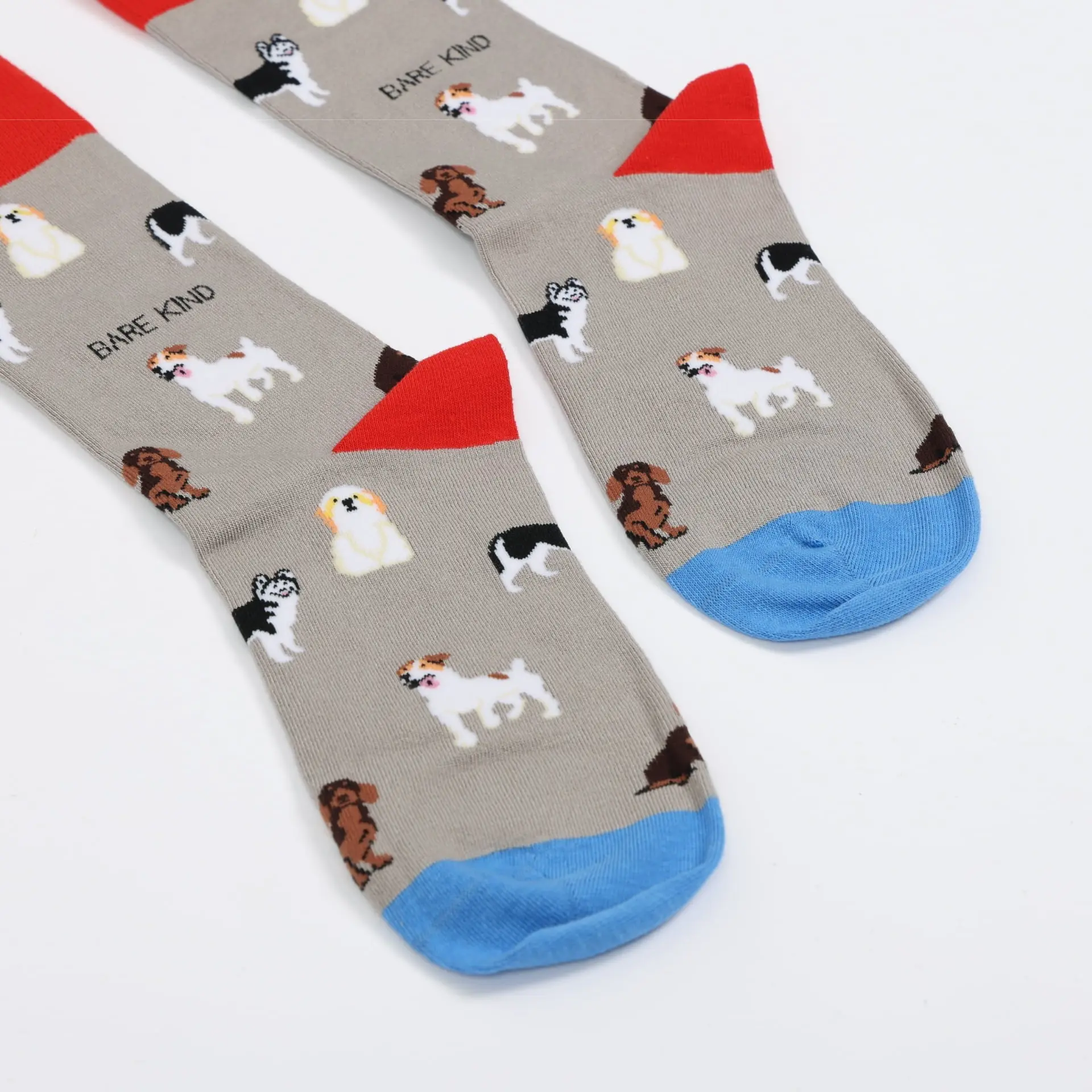Grey Dog Pet Pair Bamboo Sock Set - Image 4