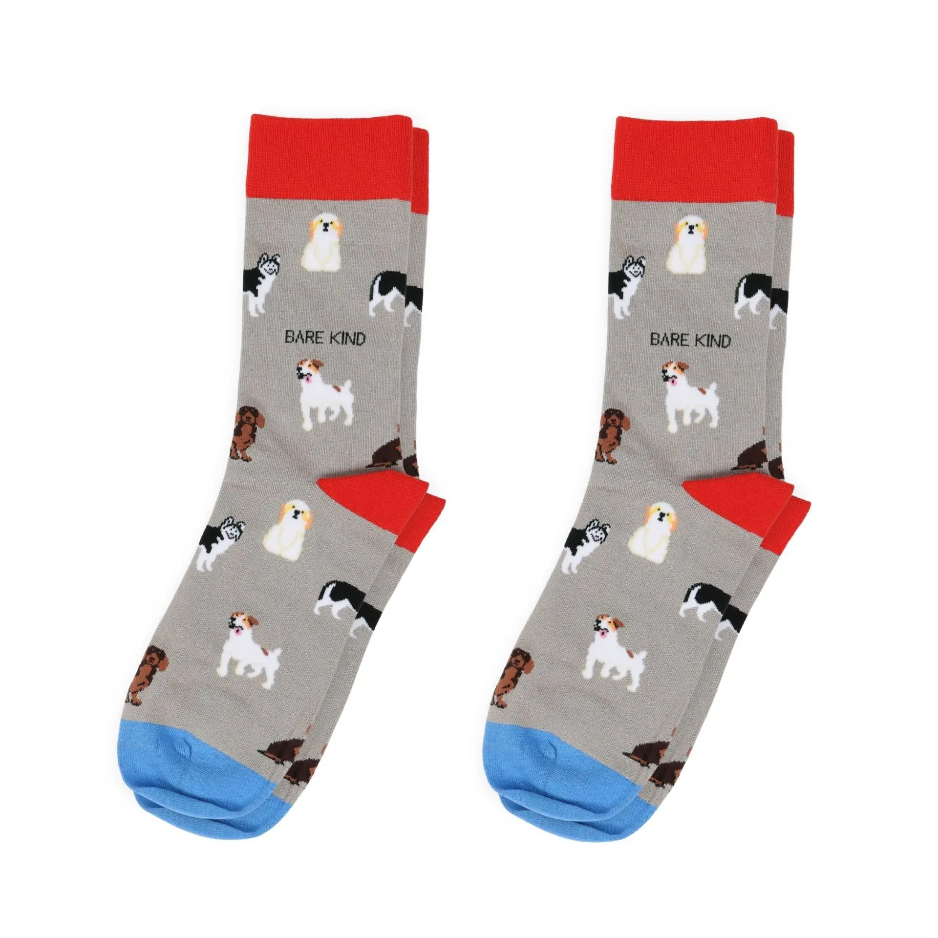 Grey Dog Pet Pair Bamboo Sock Set - Image 5