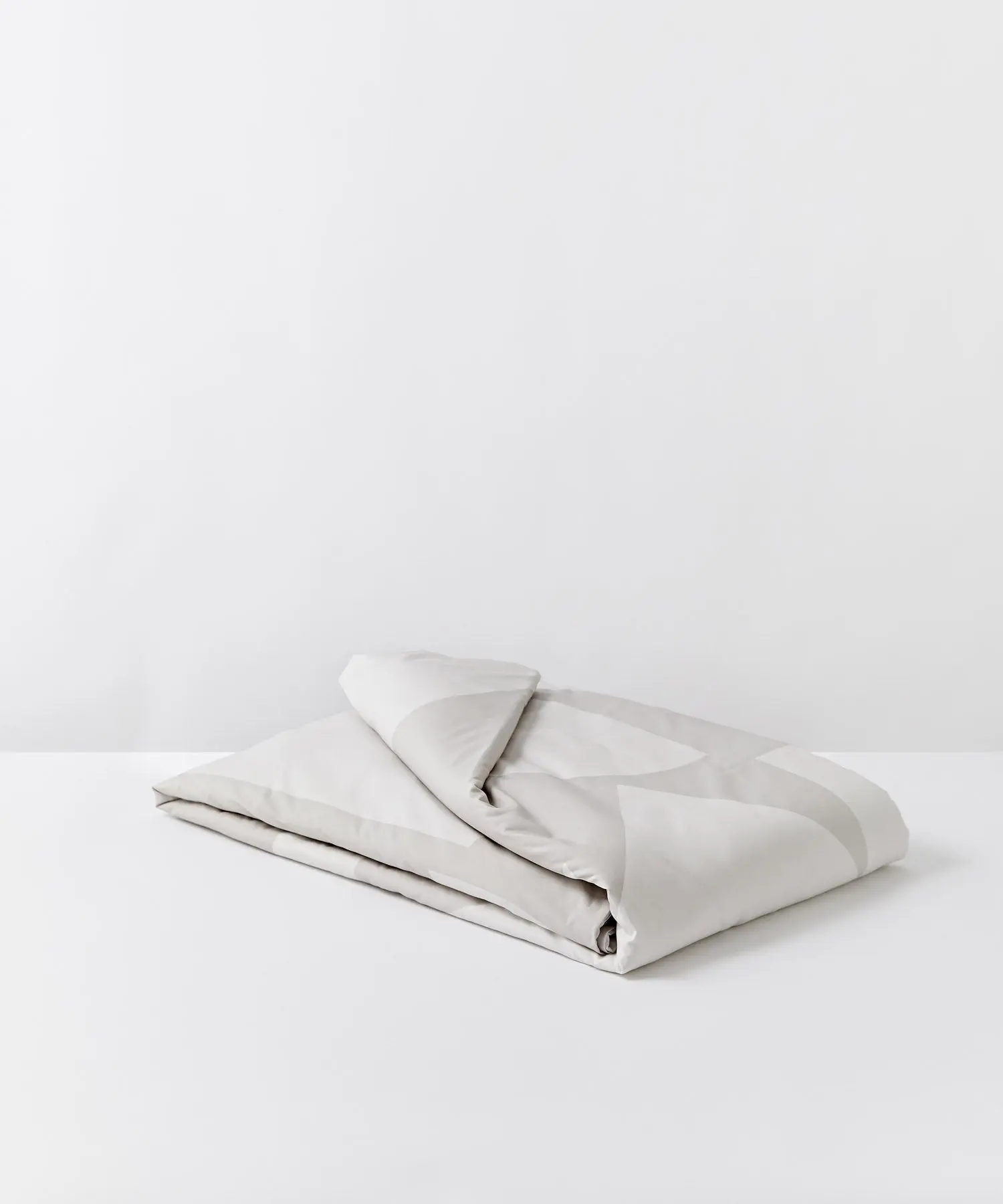 Grey Printed Tencel Cotton Bedding Set - Image 2