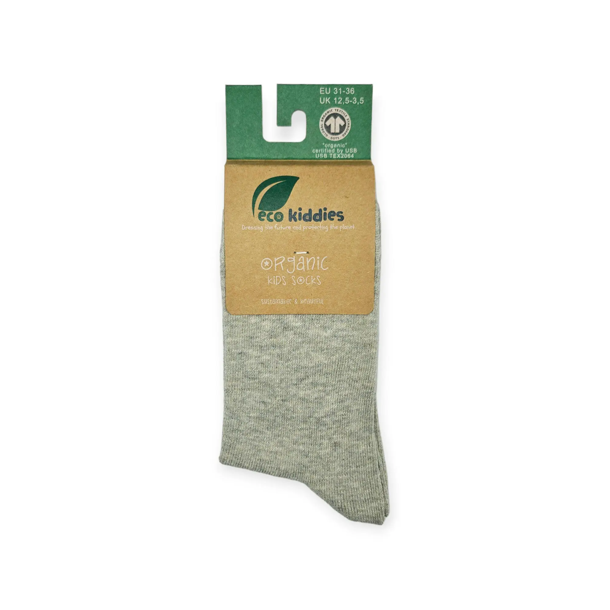 Grey School Socks - Kids (Plain Socks) - Image 6