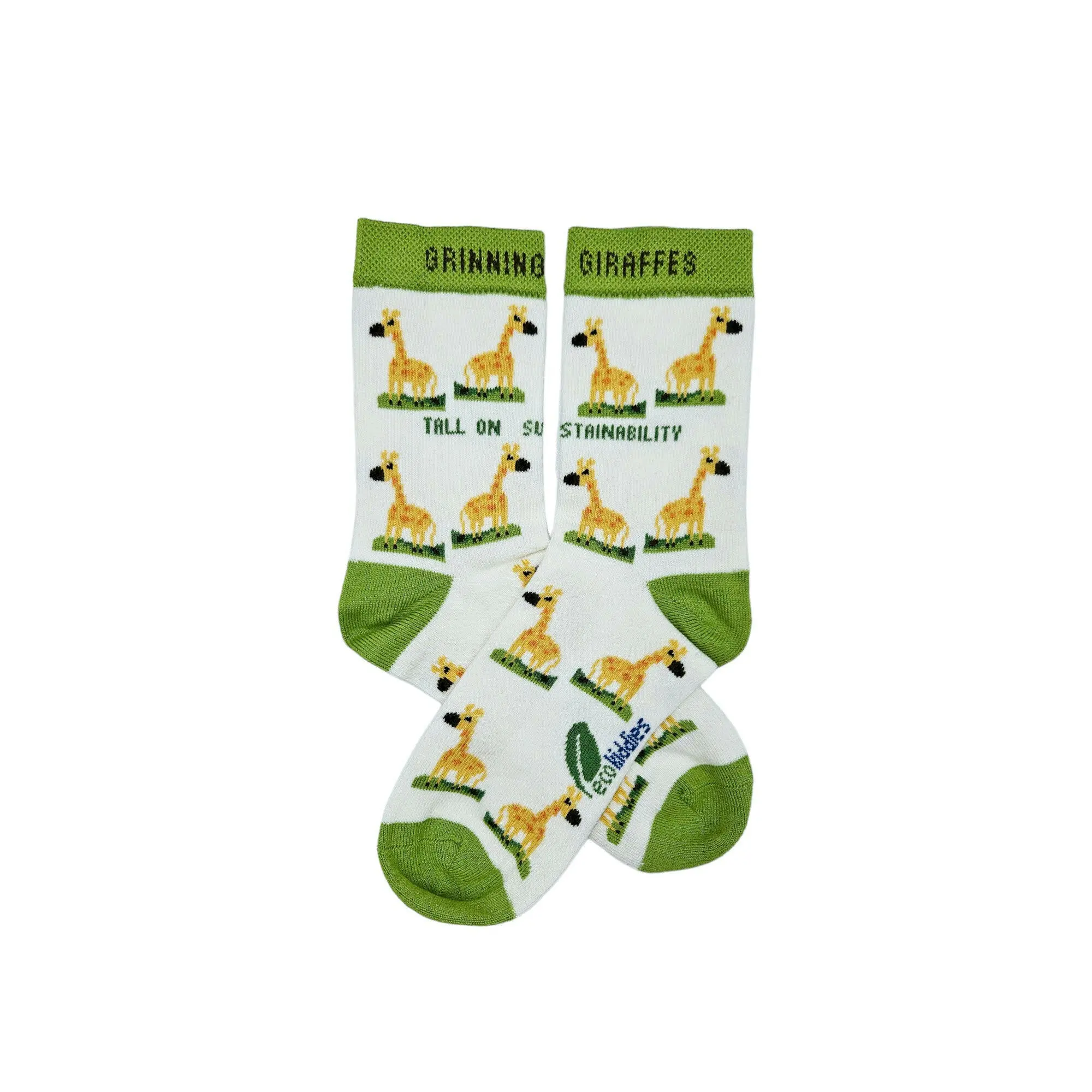 Grinning Giraffe Organic Cotton Kids Socks - Image 5