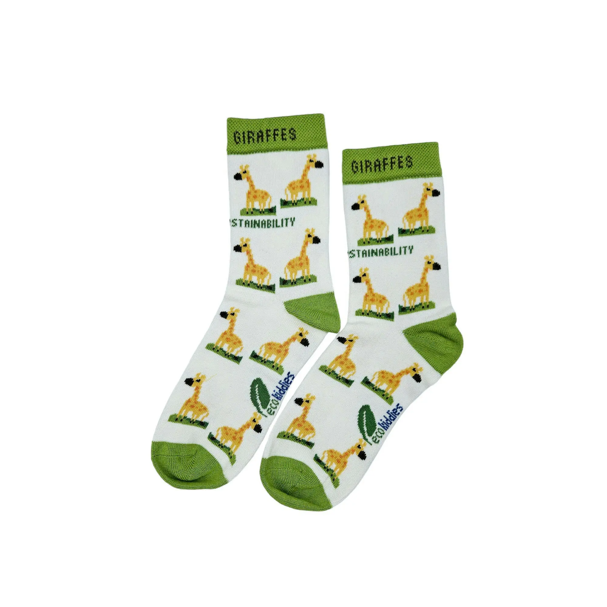 Grinning Giraffe Organic Cotton Kids Socks - Image 7