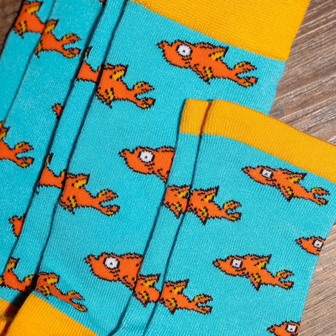 Guppy Fish Bamboo Socks - Image 3