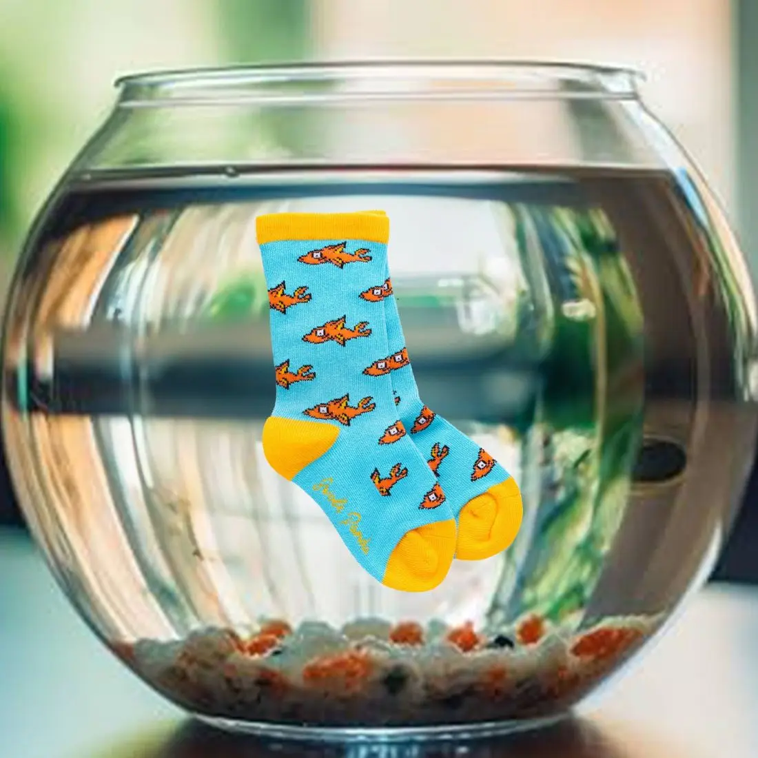 Guppy Fish Bamboo Socks - Image 4
