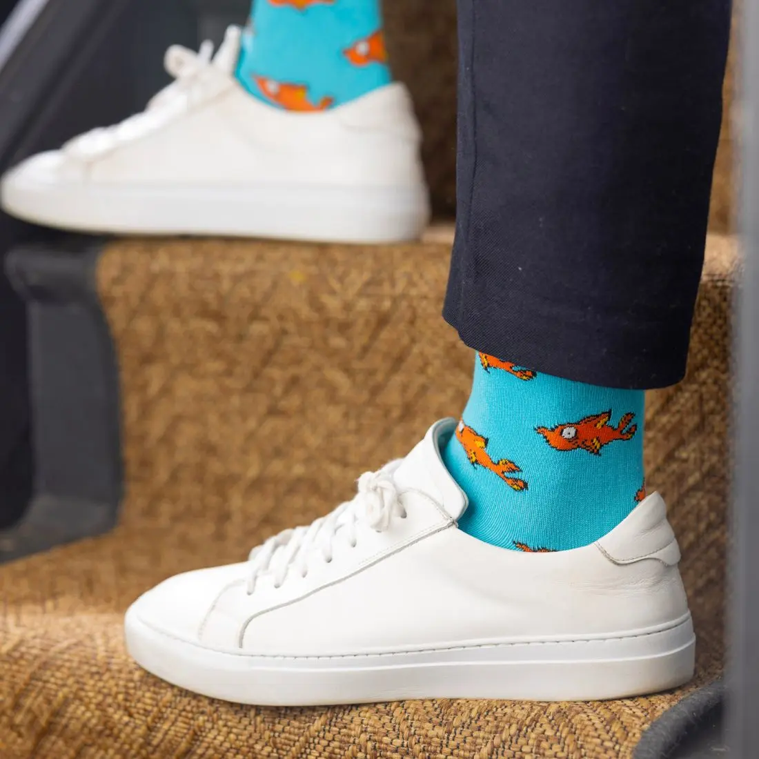 Guppy Fish Bamboo Socks - Image 3