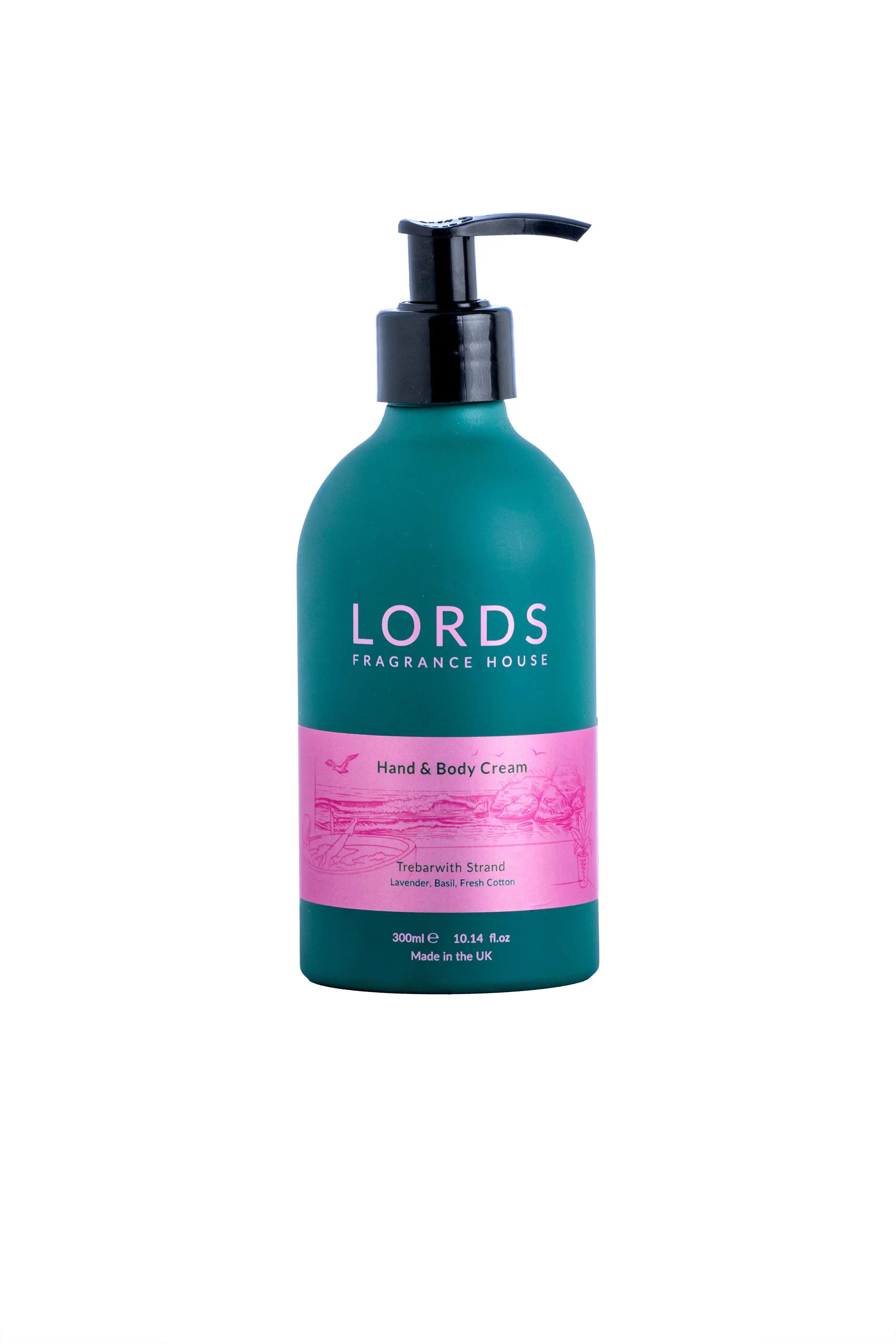 Hand & Body Cream, Green, Rinse & Repeat Aluminium Bottle