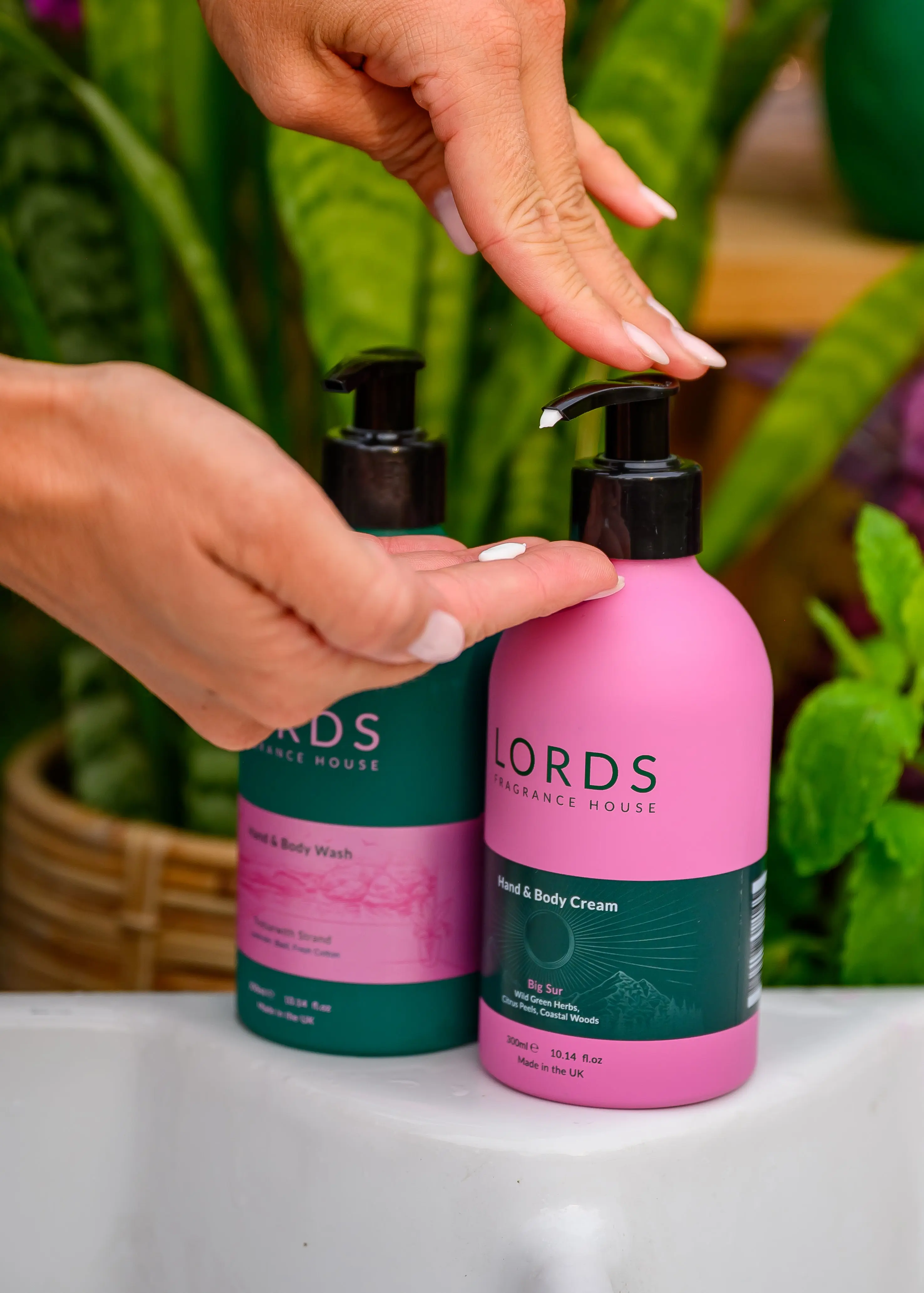 Hand & Body Cream, Pink, Rinse & Repeat Aluminium - Image 2