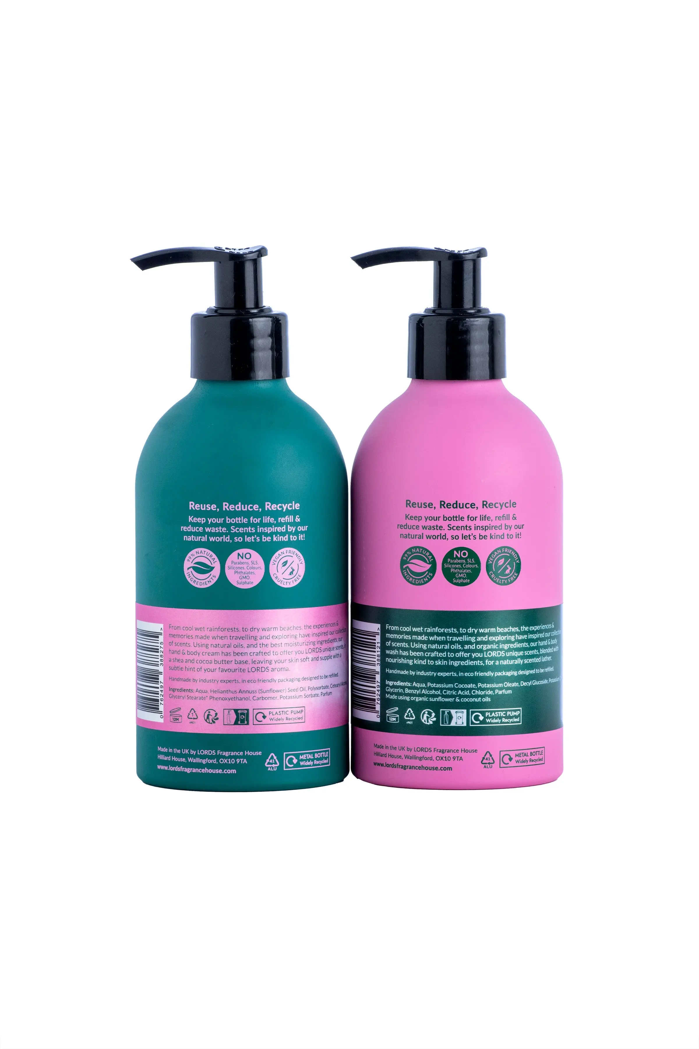 Hand & Body Wash, Pink, Rinse & Repeat Aluminium - Image 11