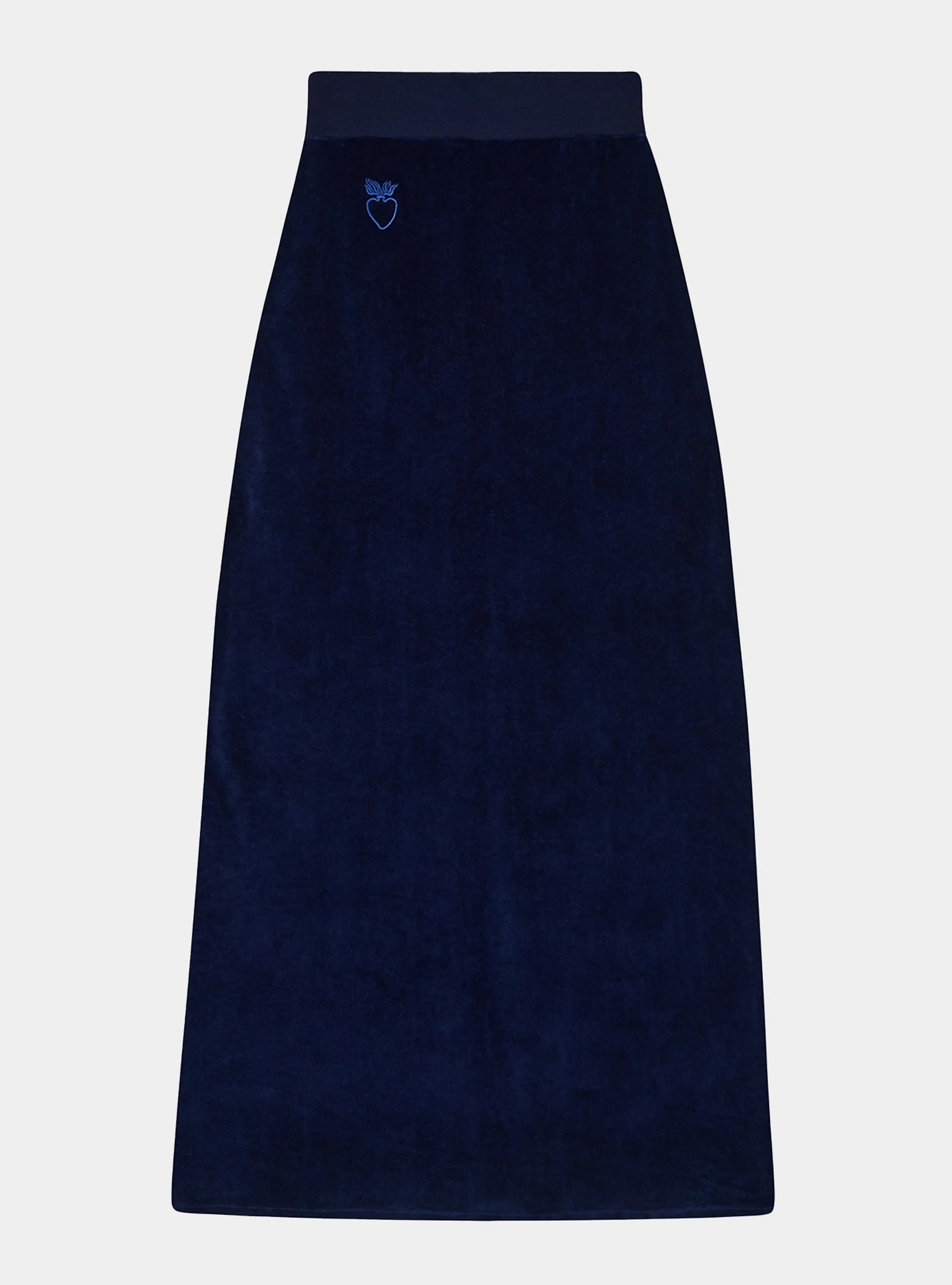 Heavy Velour A-line Skirt