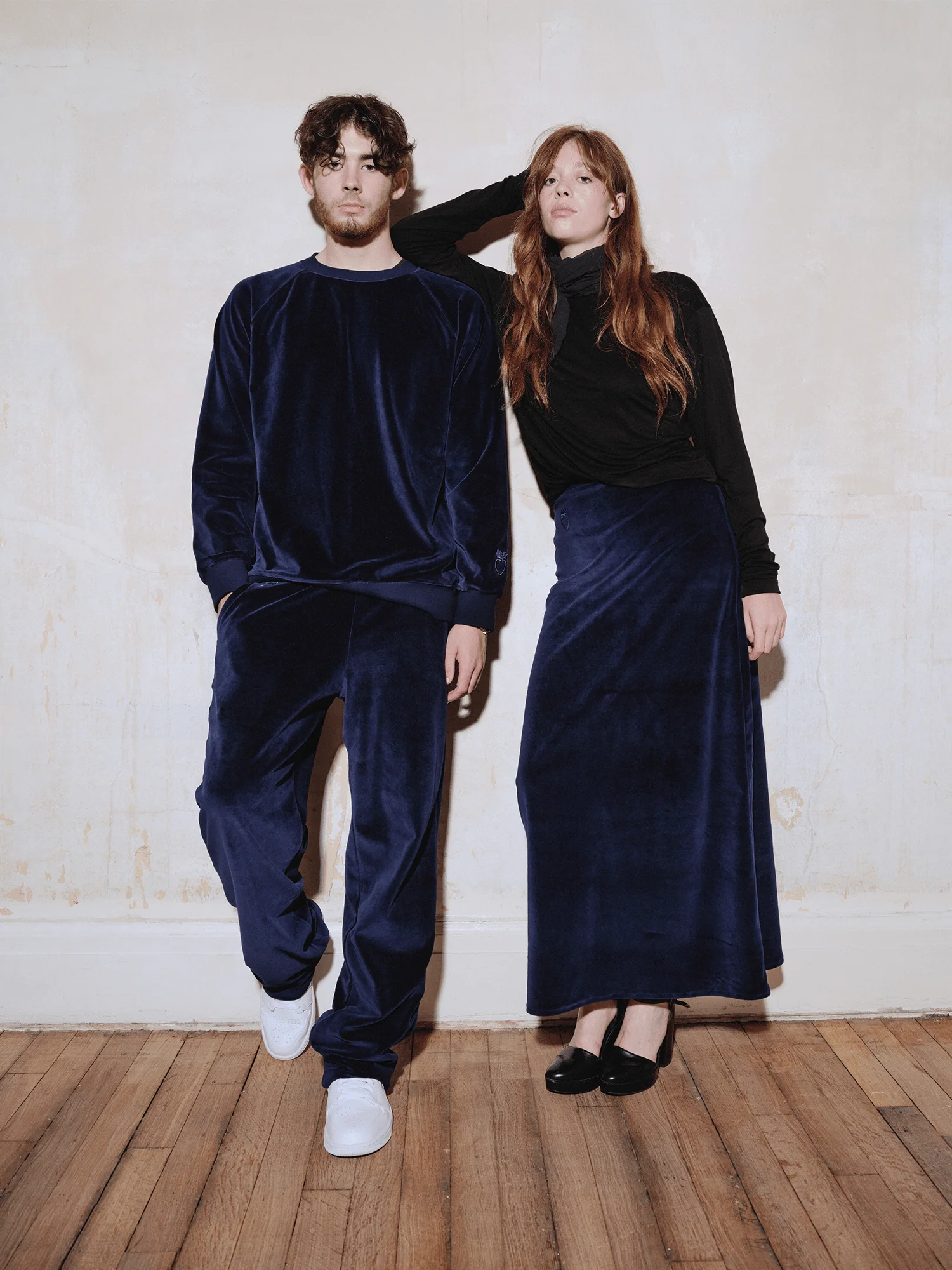 Heavy Velour A-line Skirt - Image 5