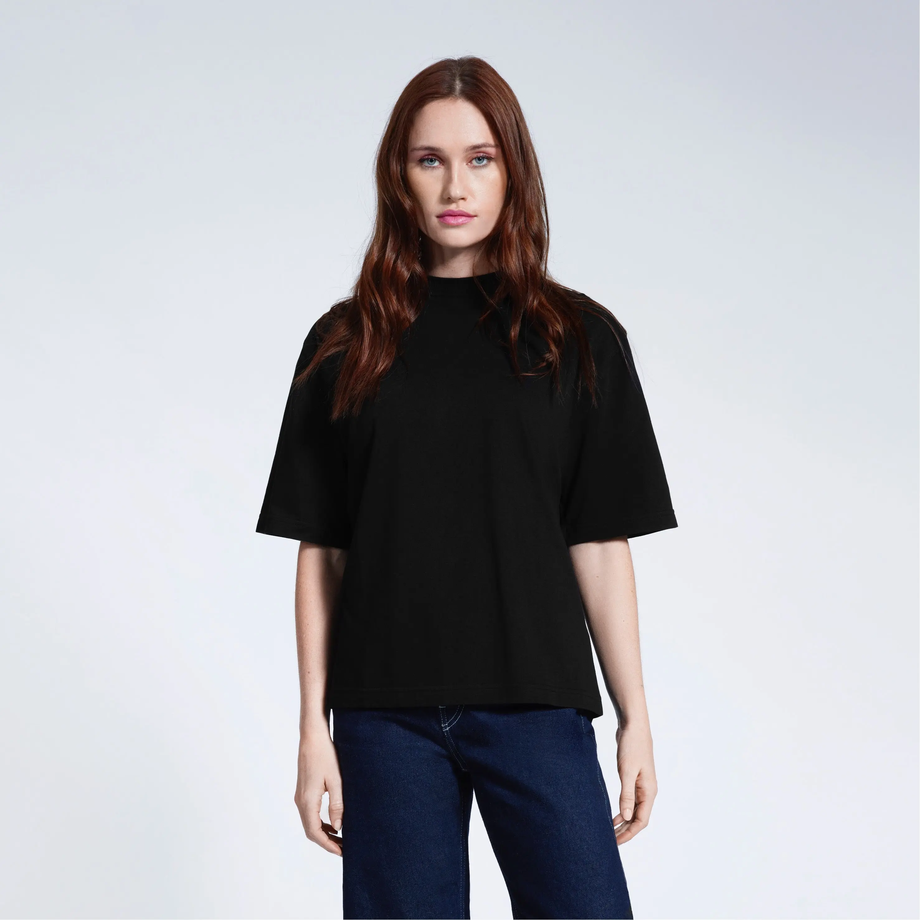 Heavyweight Boxy Women's Organic T-Shirt - Image 11