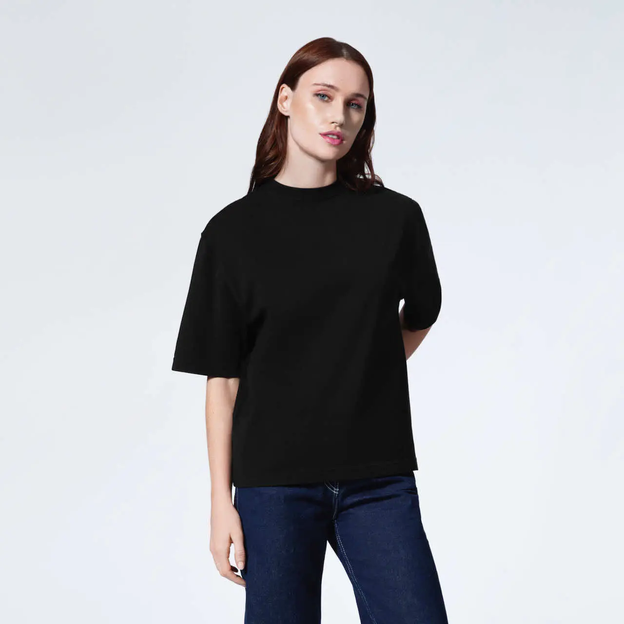 Heavyweight Boxy Women's Organic T-Shirt - Image 13