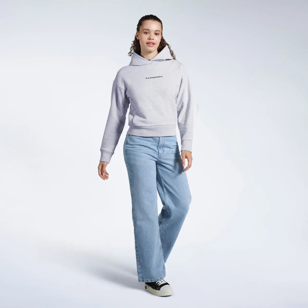 Heavyweight Women's Organic Logo Hoodie - Image 11