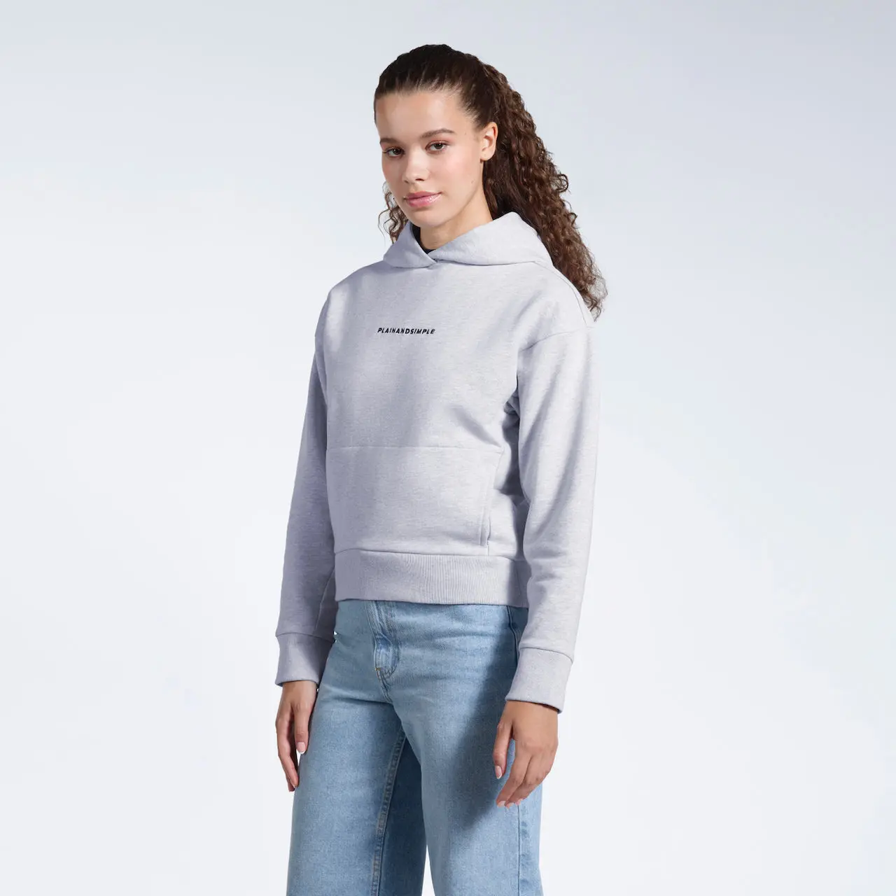 Heavyweight Women's Organic Logo Hoodie - Image 12