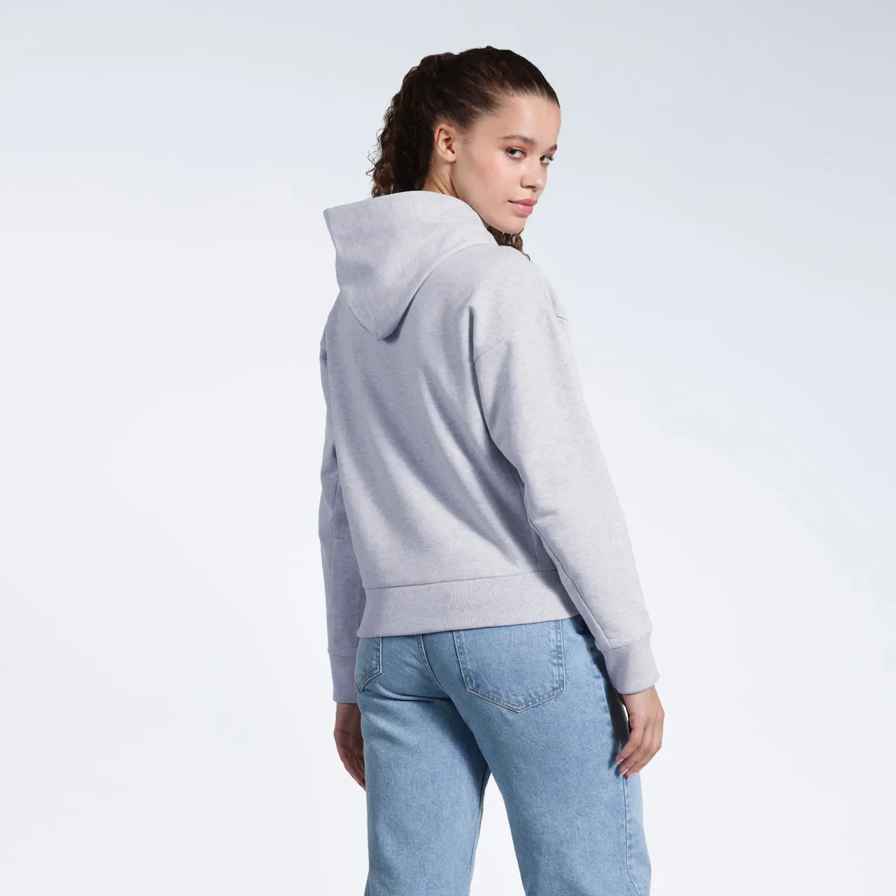 Heavyweight Women's Organic Logo Hoodie - Image 14