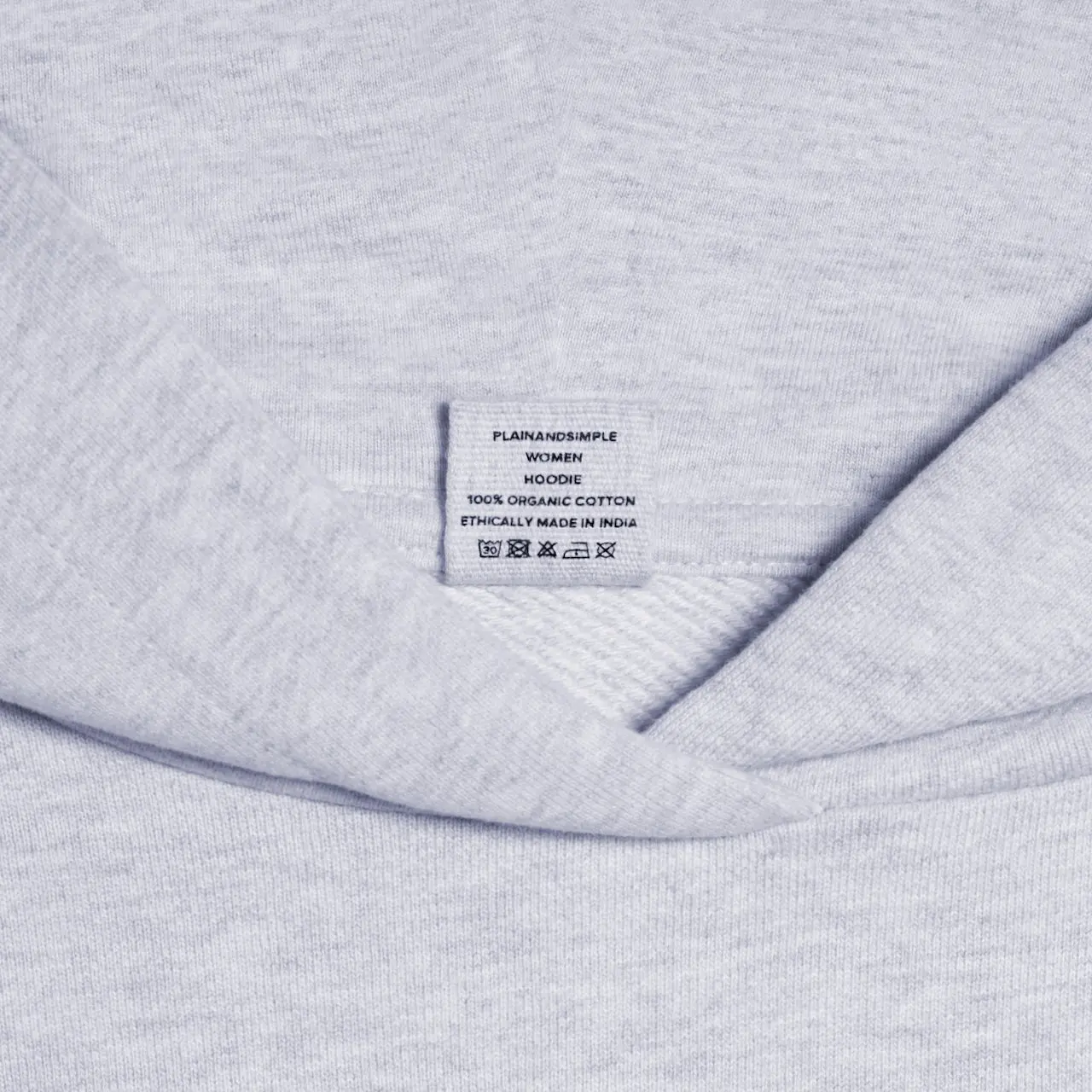 Heavyweight Women's Organic Logo Hoodie - Image 17