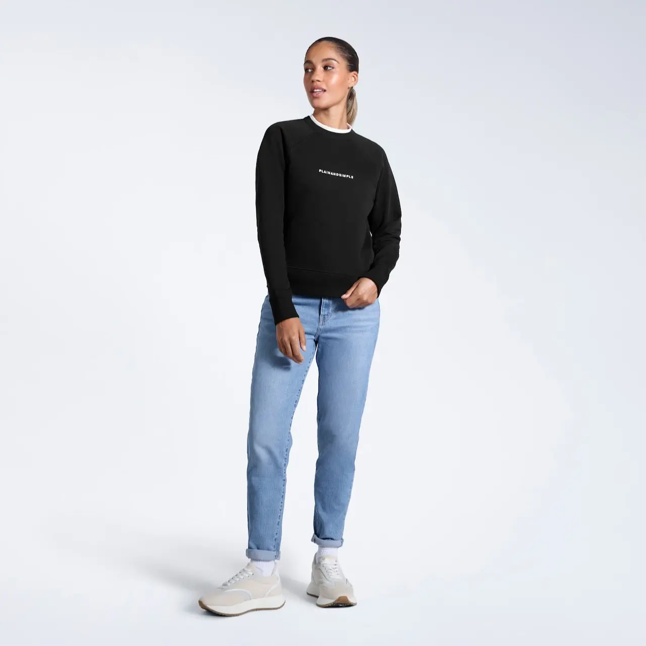 Heavyweight Organic Logo Sweatshirt - Image 6