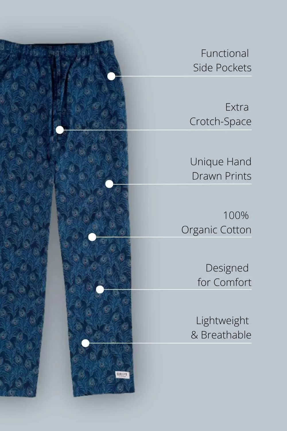 Hera Mens Pyjama Trouser Set - Image 5