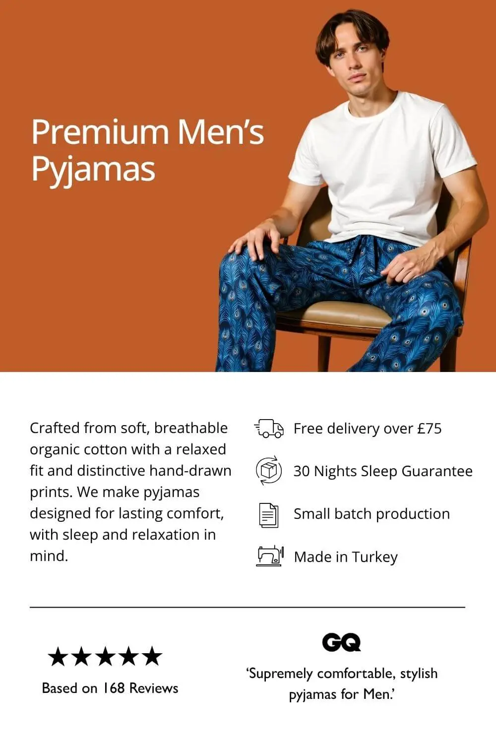 Hera Mens Pyjama Trouser Set - Image 9