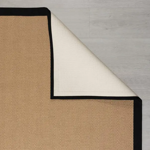 Herringbone Jute Border Rug - Image 4