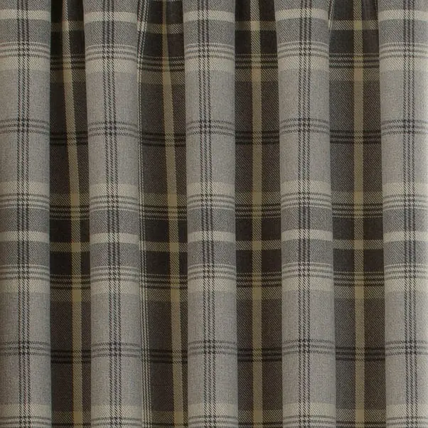 Highland Check Pencil Pleat Curtains - Image 2