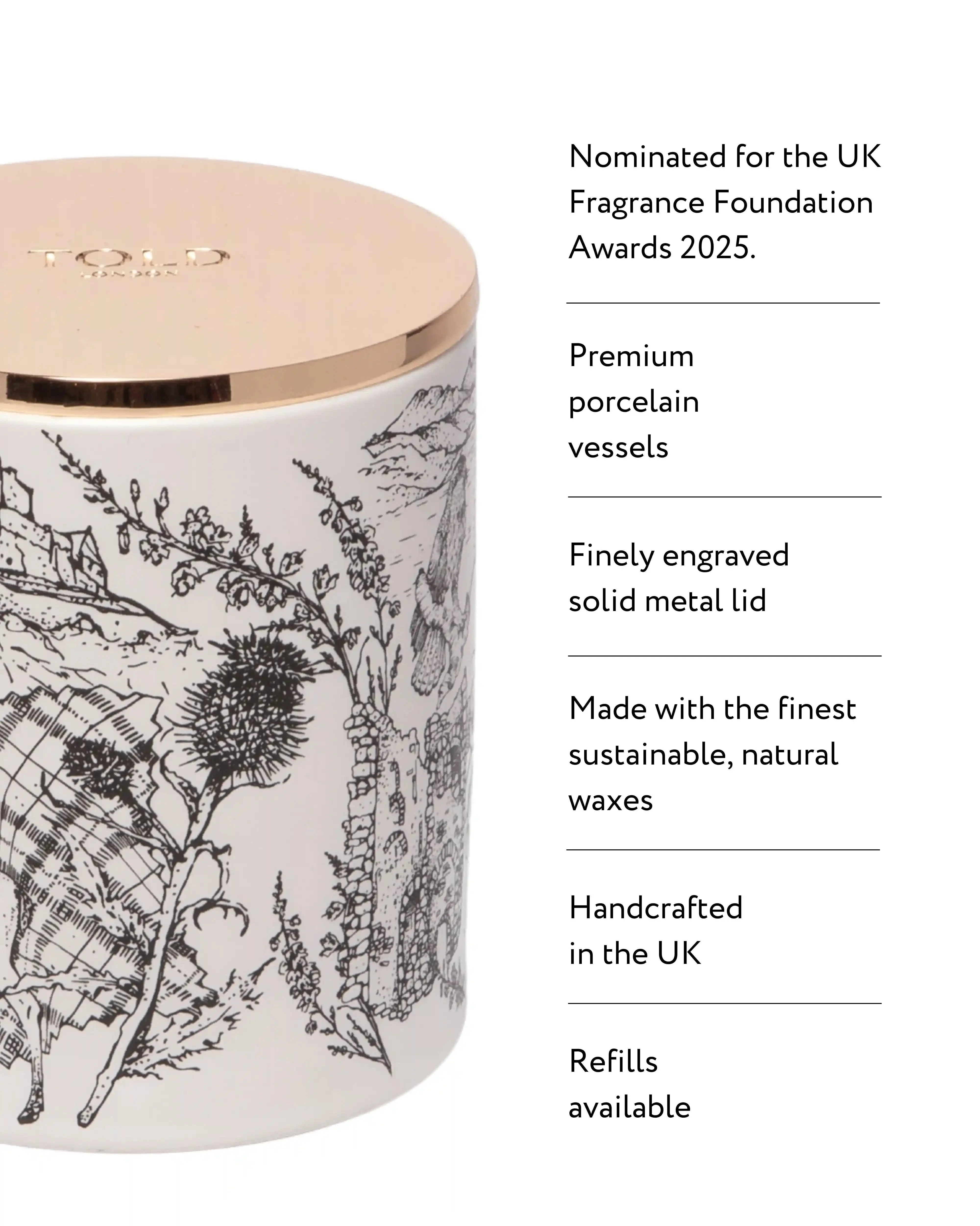 Highland Retreat, Scotland Candle, 300g - Image 2
