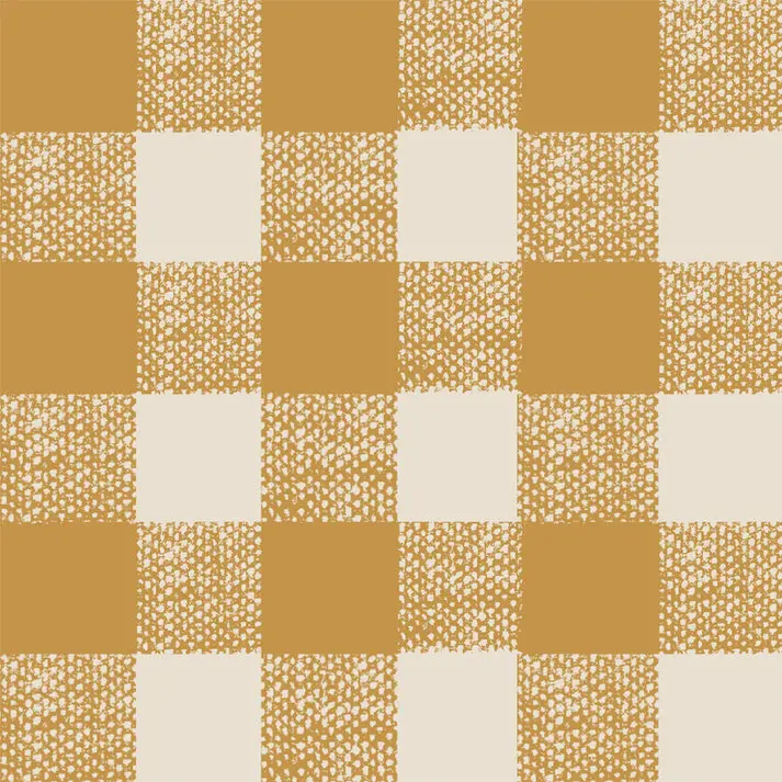 Honey Gingham Wallpaper - Image 2