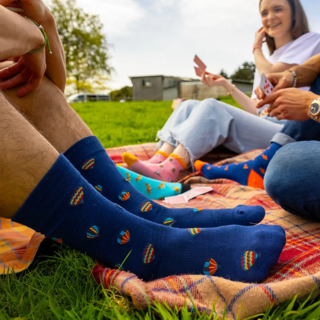 Hot Air Balloon Bamboo Socks - Image 4
