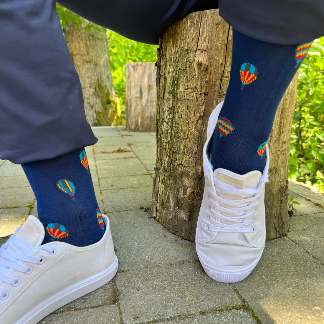 Hot Air Balloon Bamboo Socks - Image 5