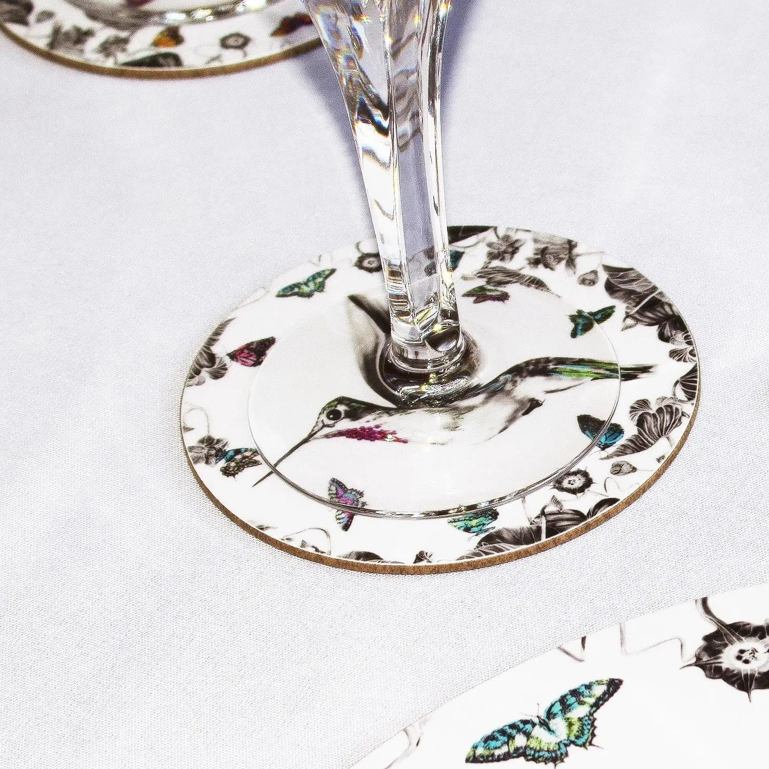 Hummingbird Coasters - Set B of 4 Mixed - Image 4