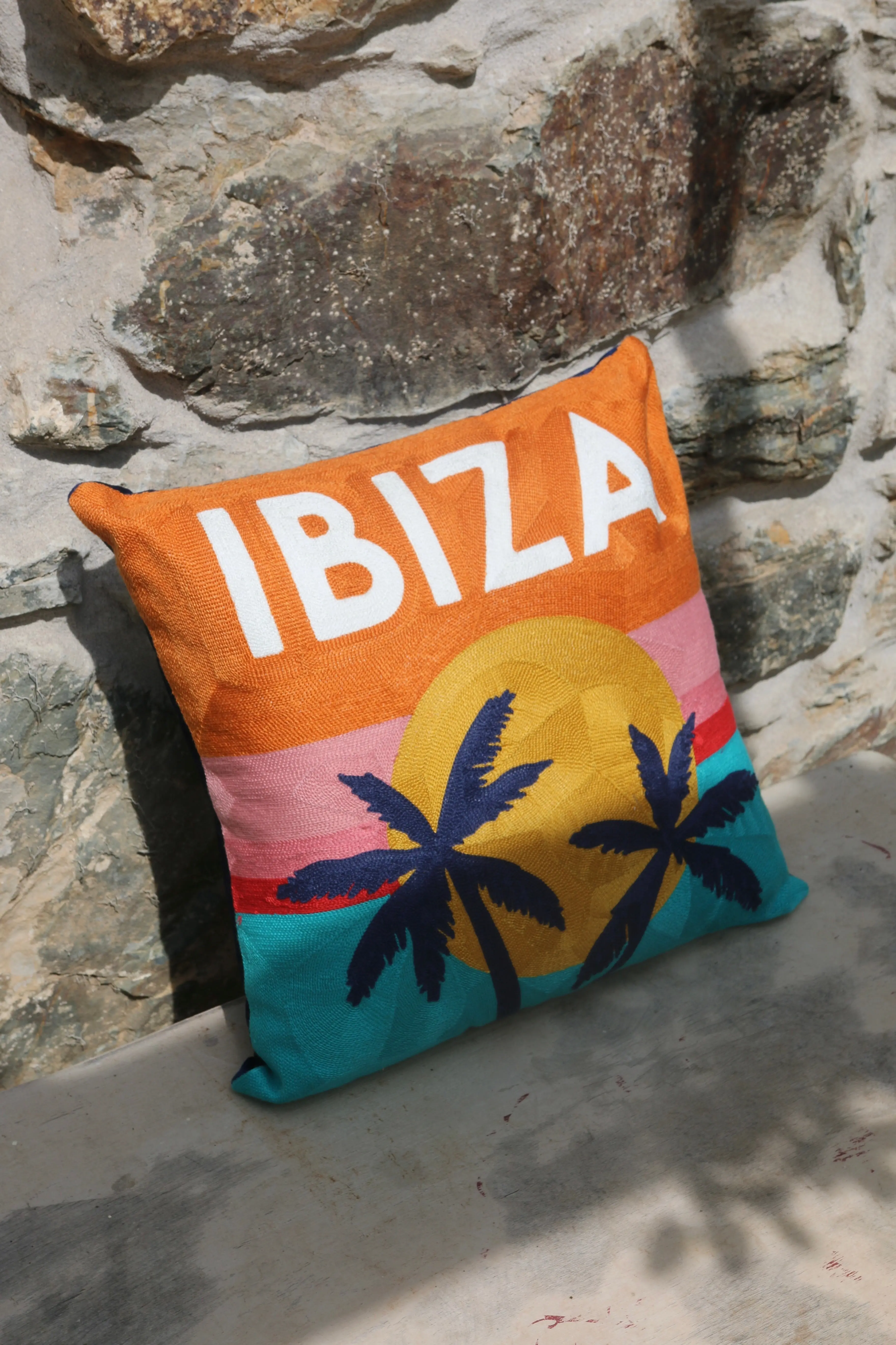 Ibiza Needlepoint Cushion - Image 5
