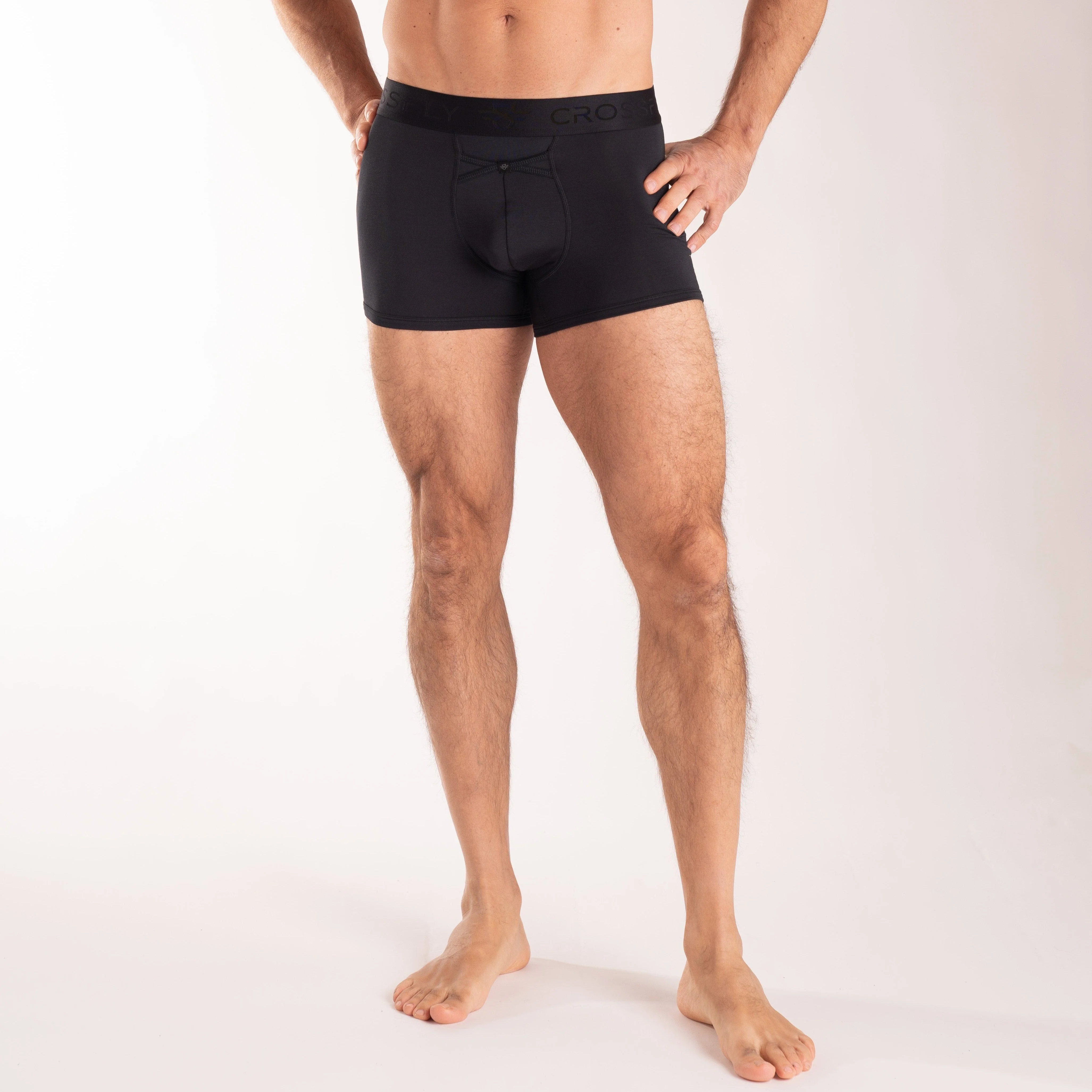IKON Men's 3" Trunks - Black - Image 4