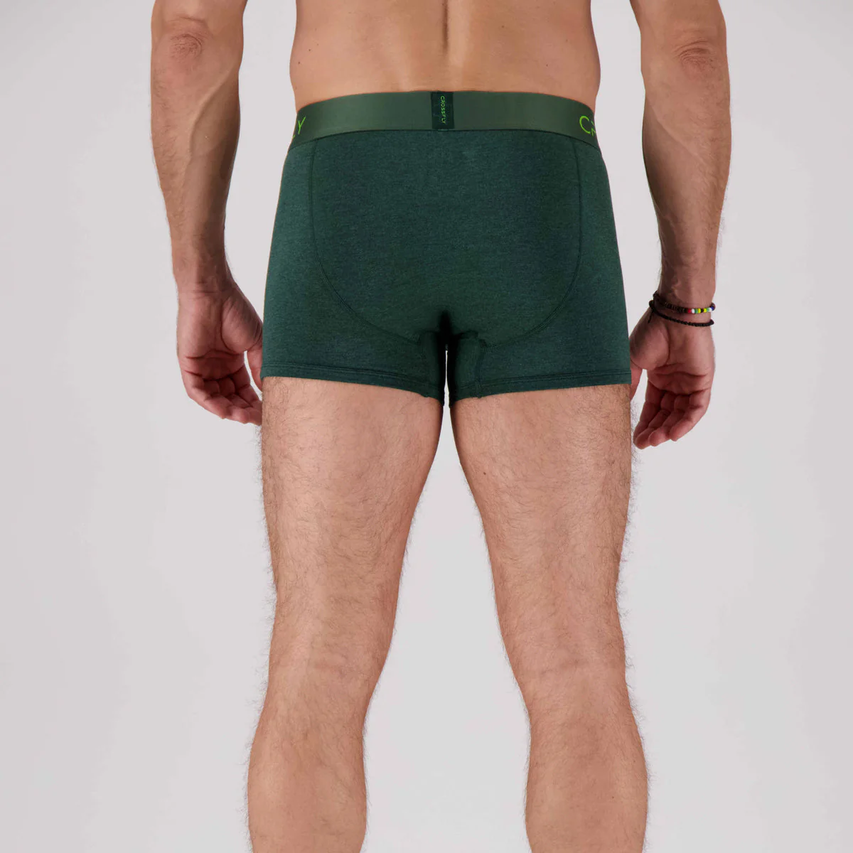 IKON Men's 3" Trunks - Green Marle - Image 4