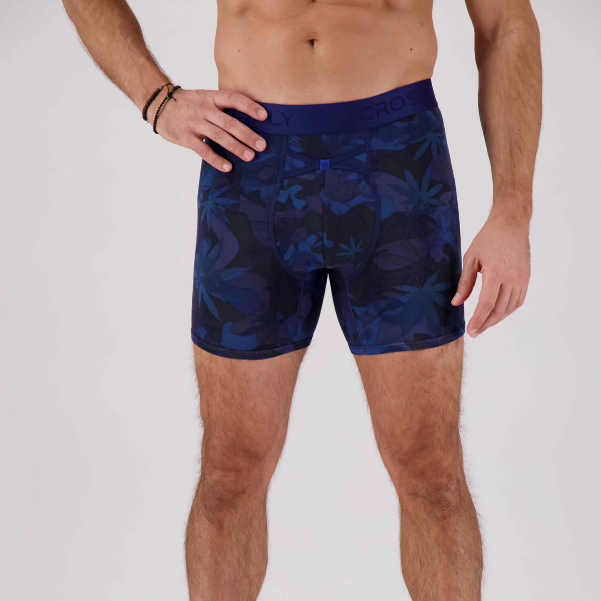 IKON Men's 6" Boxers - Hemp Blue - Image 2