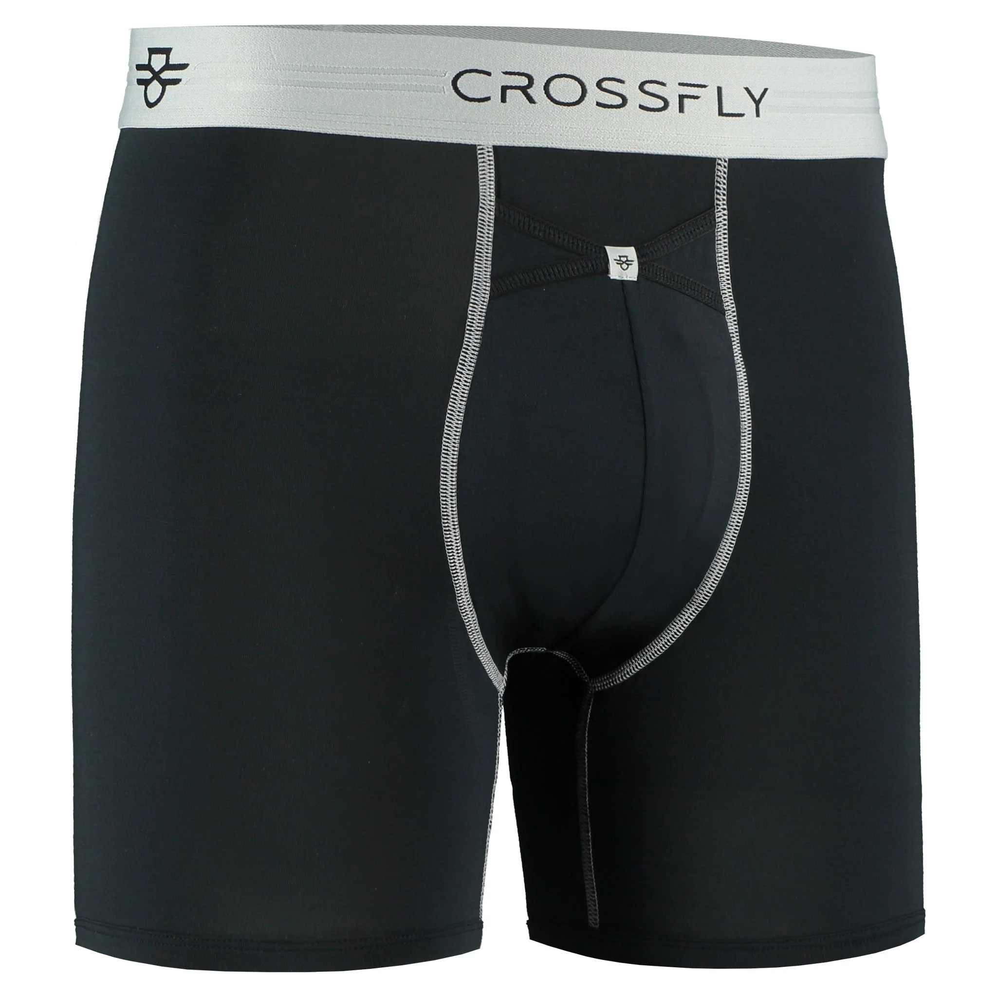 IKON X Men's 6" Boxers - Black/Silver