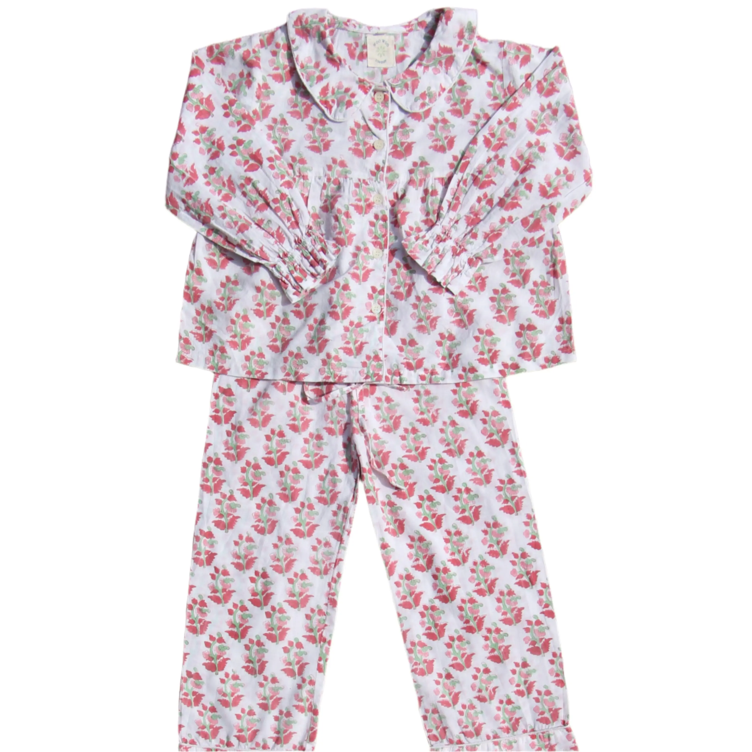 Inca Red Children's Pyjama Trouser Set - Image 5