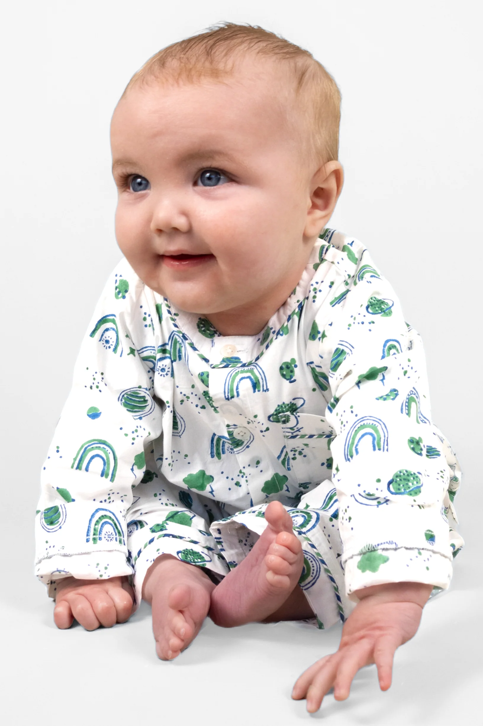 interstellar vibes Baby Organic Cotton Pyjama Trouser Set