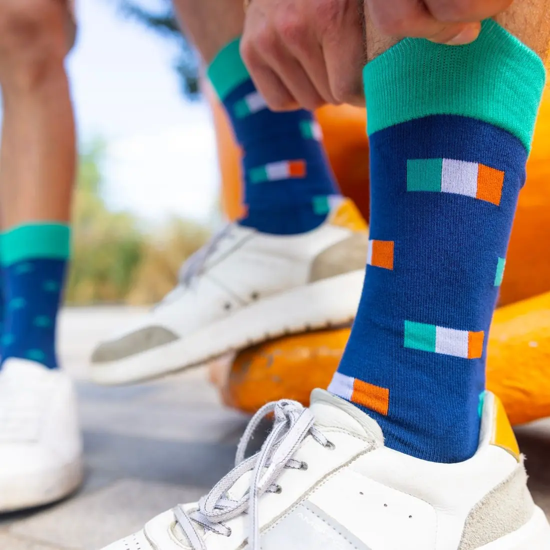 Irish Flag Bamboo Socks - Image 2