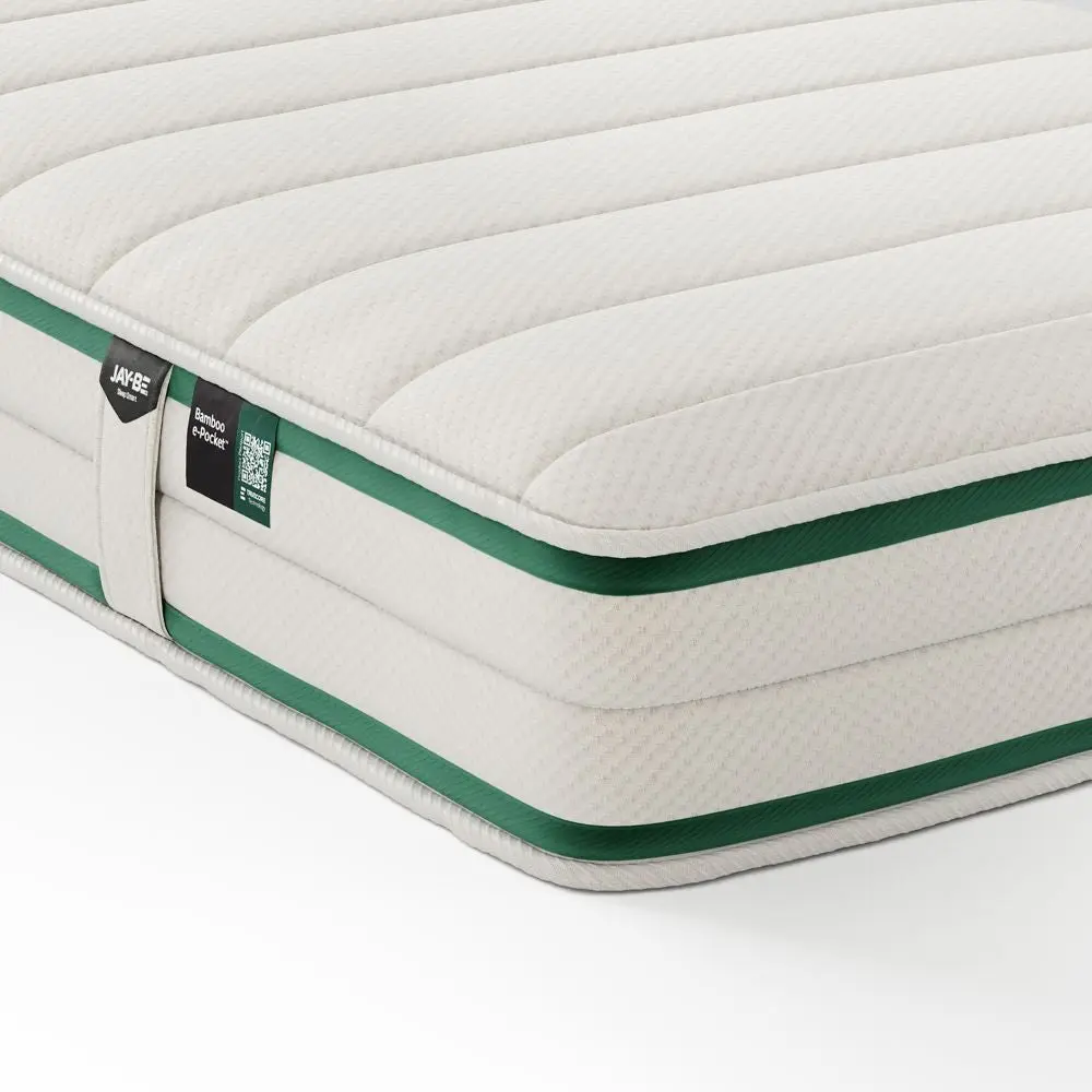 Jay-Be Natural Fresh Bamboo e - Pocket Pocket Spring Children's Mattress