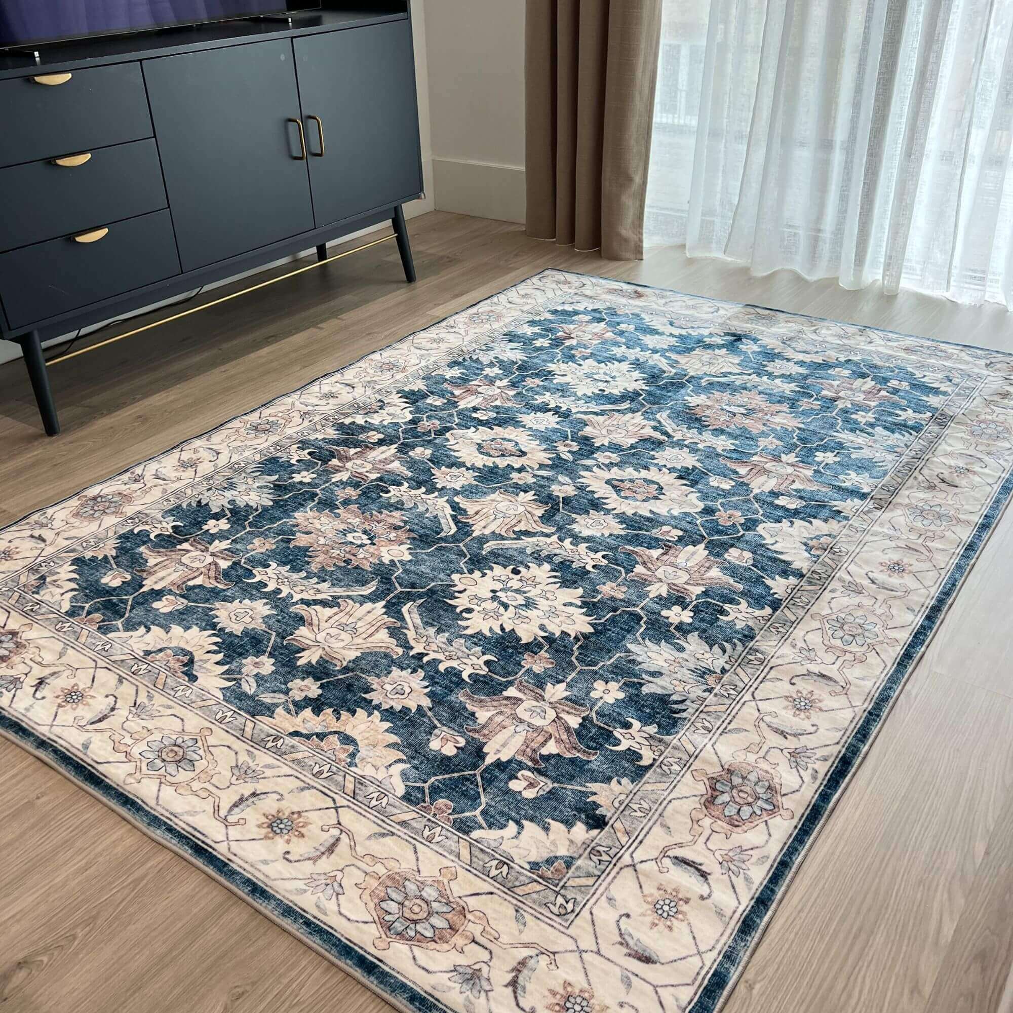 Jurdar Vintage Washable Rug - Image 4