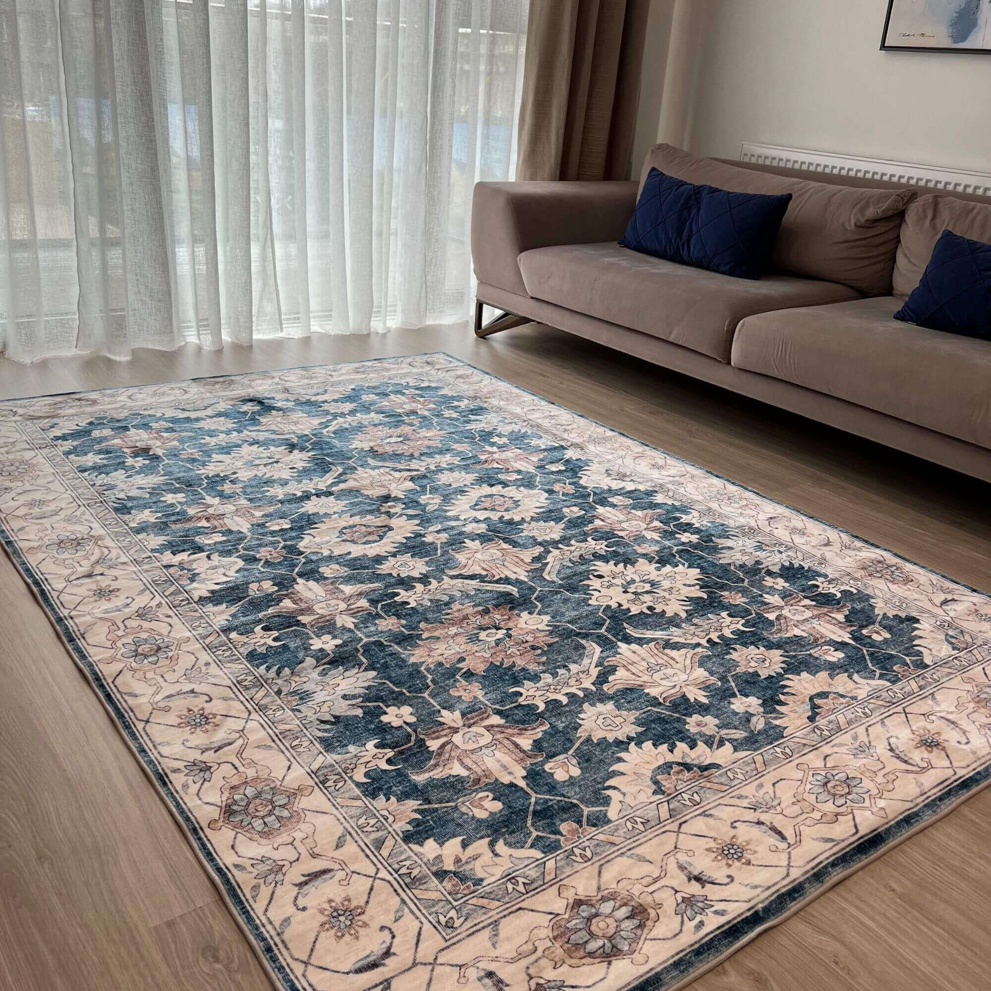 Jurdar Vintage Washable Rug - Image 5