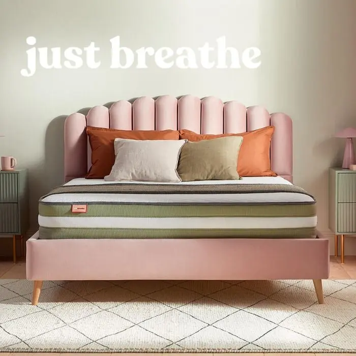 Just Breathe Eco Comfort Hybrid Mattress - Image 2